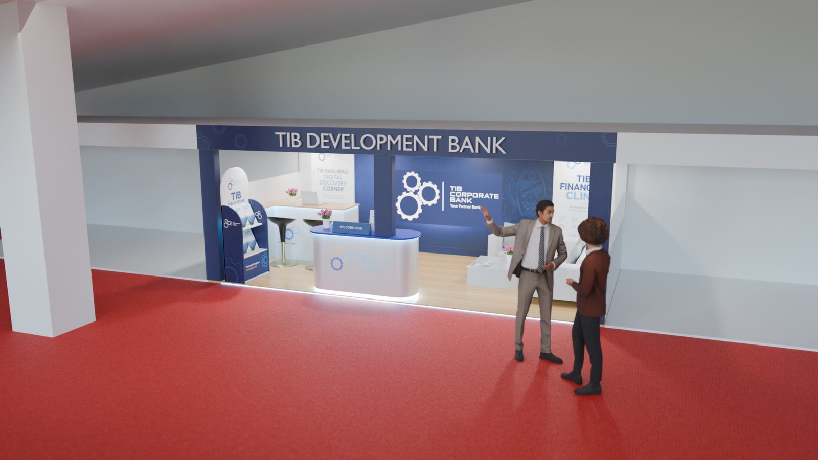 Overall Exhibition Booth — TIB Development Bank Exhibition Booth