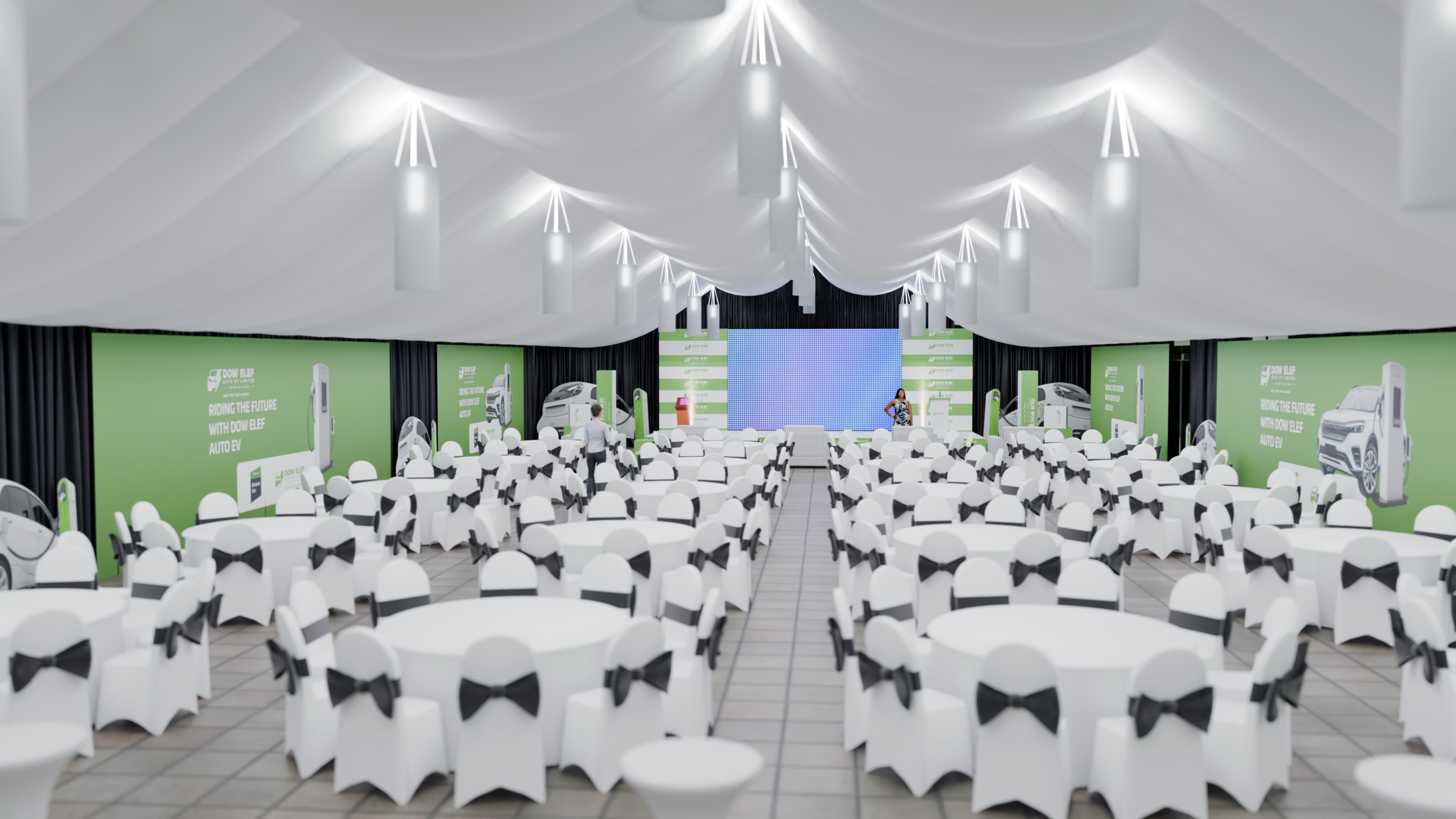 Conference Hall Setup