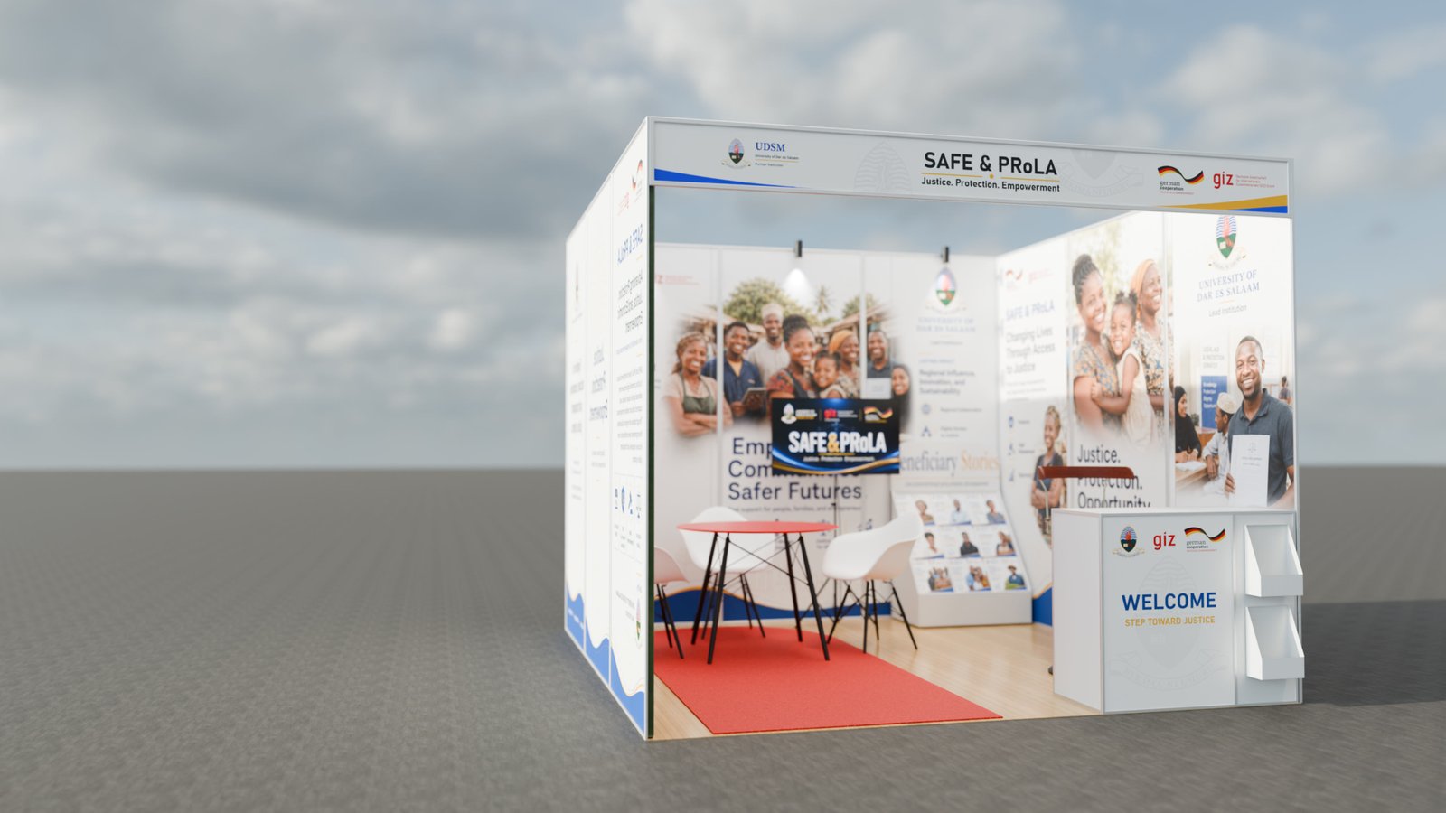04 — UDSM Exhibition Setup