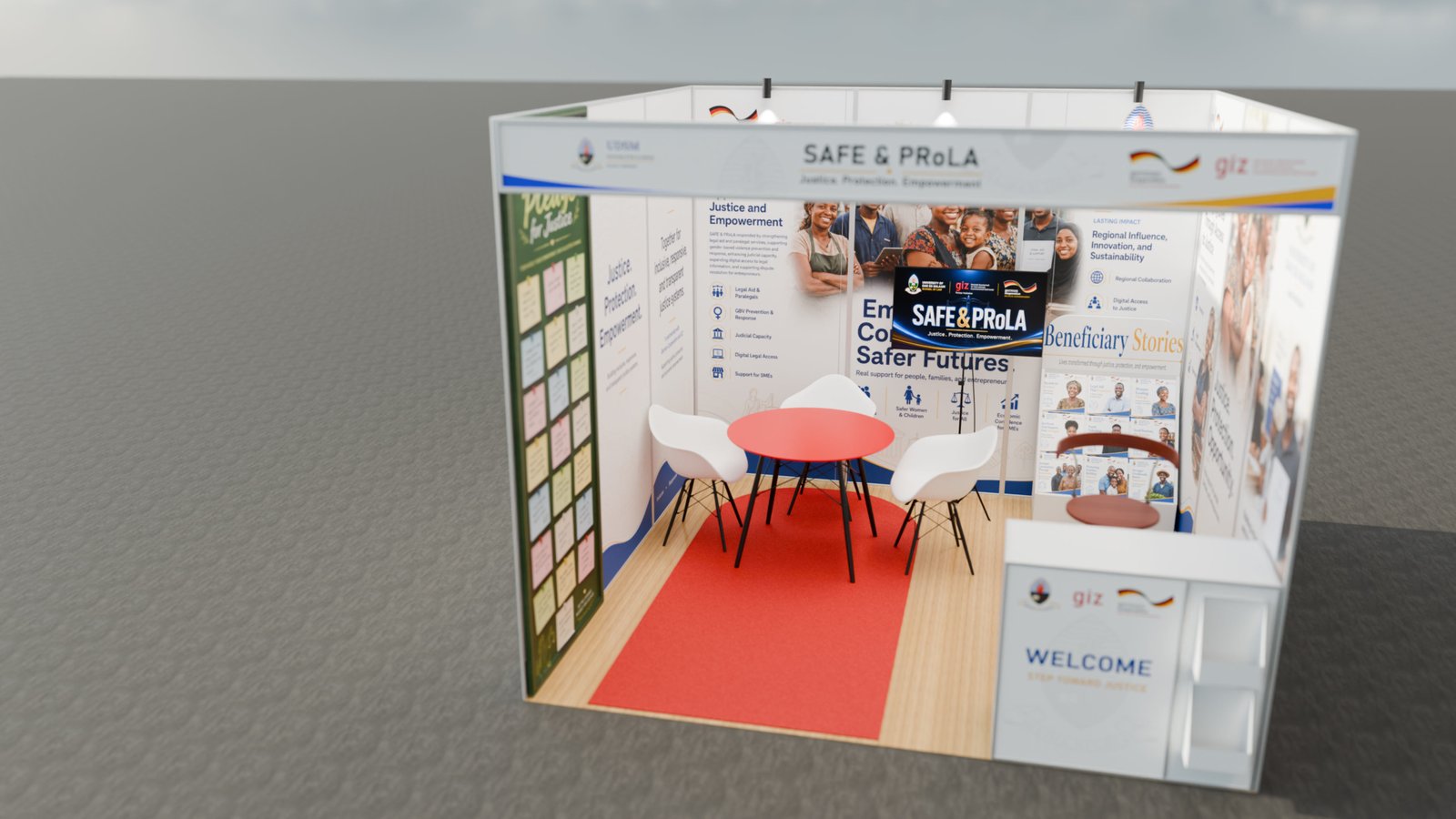 05 — UDSM Exhibition Setup